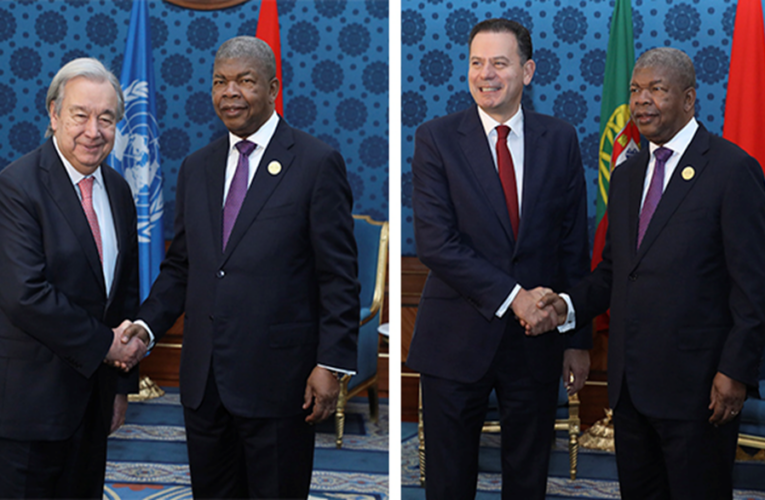 Presidente João Lourenço mantém encontro com convidados à Cimeira