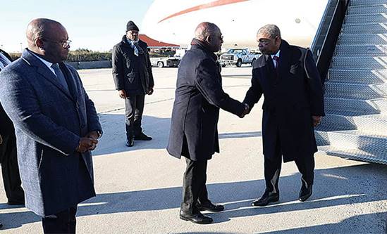 João Lourenço testemunha assinatura do acordo de paz entre a RDC e Rwanda