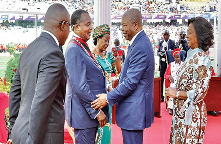 Presidente João Lourenço testemunha investidura de Denis Sassou Nguesso