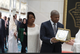 Presidente João Lourenço na Grande Mesquita de Argel