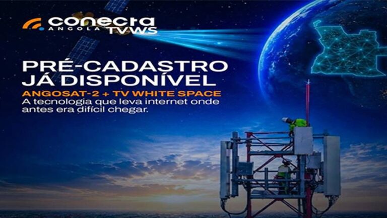 Conecta Angola abre pré-cadastro para expansão da Internet via satélite